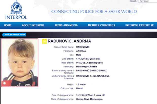 Андрију одвела мајка?